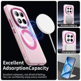 Husa pentru Xiaomi Redmi Note 15 Pro+ 5G, Techsuit CandyCase MagSafe, alb