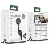 Suport de birou Acefast Magnetic Suport Telefon (E36), Flexibile Metal Rod, Strong Magnets, Silicone Coating, 4.7, negru