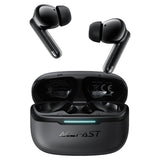 Casti wireless Acefast (W5), Design in-ear, TWS, 6-Mics Hybrid ANC, Dual-mic ENC, BT5.4, IPX4, negru