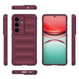 Husa pentru Samsung Galaxy S26 Plus, Techsuit Magic Shield, bordo