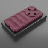 Husa pentru Honor Magic8 Lite, Techsuit Magic Shield, bordo