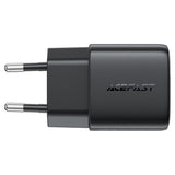 Incarcator retea Acefast (A135), Type-C, GaN, Incarcare rapida, PD45W, Afisaj LED, AC100-240V, 1.2A, 50Hz/60Hz, EU Plug, negru