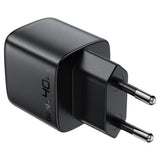 Incarcator retea Acefast (A135), Type-C, GaN, Incarcare rapida, PD45W, Afisaj LED, AC100-240V, 1.2A, 50Hz/60Hz, EU Plug, negru