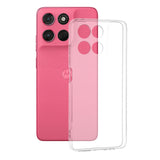 Husa pentru Motorola Moto G57 Power, Techsuit Clear Silicone, transparenta