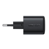 Incarcator retea Acefast (A136), Type-C, Incarcare rapida, GaN, Mini Design, PD40W, EU Plug, negru