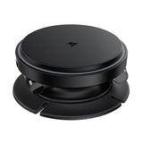 Suport auto Acefast cu Incarcare Wireless (D65), Magnetic, 15W, 3+1 Axis Adjustability, Lumina, Pliabil, negru