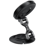 Suport auto Acefast cu Incarcare Wireless (D65), Magnetic, 15W, 3+1 Axis Adjustability, Lumina, Pliabil, negru
