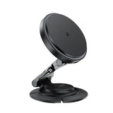 Suport auto Acefast cu Incarcare Wireless (D65), Magnetic, 15W, 3+1 Axis Adjustability, Lumina, Pliabil, negru