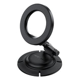 Suport auto Acefast (D64), Magnetic, cu Design tri-axial, Pliabil, Universal, negru