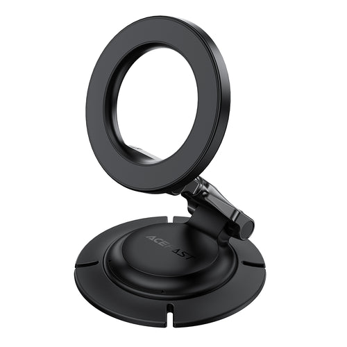 Suport auto Acefast (D64), Magnetic, cu Design tri-axial, Pliabil, Universal, negru