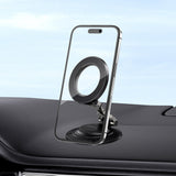 Suport auto Acefast (D64), Magnetic, cu Design tri-axial, Pliabil, Universal, negru