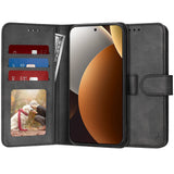Husa pentru Xiaomi Redmi Note 15 Pro 5G, Techsuit Diary Book, negru