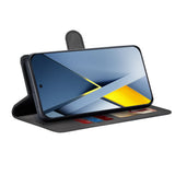 Husa pentru Xiaomi POCO F8 Ultra, Techsuit Diary Book, negru