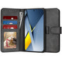 Husa pentru Xiaomi POCO F8 Ultra, Techsuit Diary Book, negru