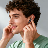 Casti wireless Acefast (W7), Design in-ear, TWS, AI Call ANC, Game Mode, BT6.0, negru