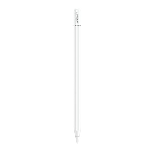 Stylus pen Acefast (V3), pentru iPad, Active, Capacitive, cu Wireless Charging, Minimal Lag, 90mAh, Type-C, alb