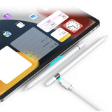 Stylus pen Acefast (V3), pentru iPad, Active, Capacitive, cu Wireless Charging, Minimal Lag, 90mAh, Type-C, alb