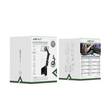 Suport auto Acefast Magnetic, cu 2 Bases, N52 Magnets, Multi-angle Adjustment, Non‑slip Silicon, Universal, negru