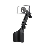 Suport auto Acefast Magnetic, cu 2 Bases, N52 Magnets, Multi-angle Adjustment, Non‑slip Silicon, Universal, negru