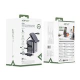 Incarcator wireless 6in1 Acefast (Z9), Wired si Incarcare Wireless rapida, GaN, USB, USB-C, 80W, Phone/Watch/Buds/Laptop, negru