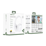 Casti wireless Acefast Wireless Headset (H12), 4-Mic Hybrid ANC, 40mm Hi-Fi, BT 5.4, Game Mode, Bass Boost, HD Mic, alb