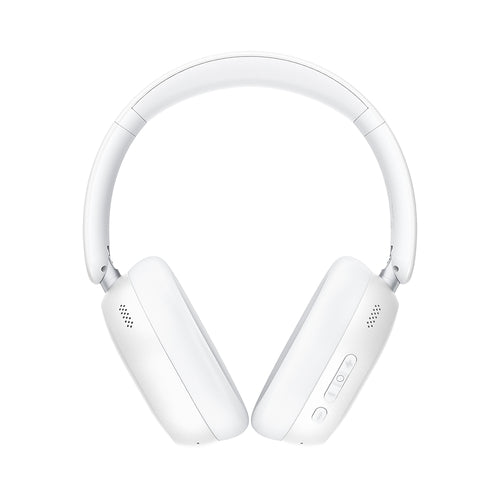 Casti wireless Acefast Wireless Headset (H12), 4-Mic Hybrid ANC, 40mm Hi-Fi, BT 5.4, Game Mode, Bass Boost, HD Mic, alb