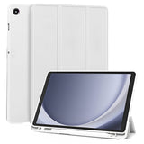Husa tableta pentru Samsung Galaxy Tab A9, Techsuit Flex Trifold (cu Pencil Holder), gri