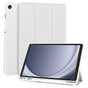 Husa tableta pentru Samsung Galaxy Tab A9, Techsuit Flex Trifold (cu Pencil Holder), gri