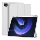 Husa tableta pentru Xiaomi Pad 6, Techsuit Flex Trifold (cu Pencil Holder), gri