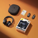 Casti wireless Baseus Casti Wireless Inspire XH1 (A00085701123-00), Sound by Bose, BT 6.1, Dolby, ANC, Hi-Res, LDAC, 800mAh, negru