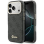Husa pentru iPhone 17 Pro, Guess 4G Script MagSafe (GUHMP17L5P4FWMSK), negru