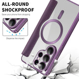 Husa pentru Samsung Galaxy S26 Ultra, Techsuit SmartMag Book Case, albastru