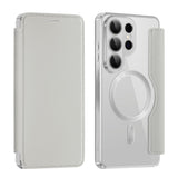 Husa pentru Samsung Galaxy S26 Ultra, Techsuit SmartMag Book Case, albastru
