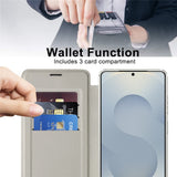 Husa pentru Samsung Galaxy S26 Ultra, Techsuit SmartMag Book Case, albastru