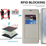Husa pentru Samsung Galaxy S26 Ultra, Techsuit SmartMag Book Case, albastru