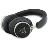 Casti wireless Guess 4G Triangle Logo (GUBHC15P4MRCTK), Bluetooth, ENC Technology, Over-ear, Eco Leather, negru
