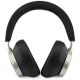Casti wireless Guess 4G Triangle Logo (GUBHC15P4MRCTK), Bluetooth, ENC Technology, Over-ear, Eco Leather, negru