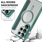 Husa pentru Samsung Galaxy S26 Ultra, Techsuit SmartMag Book Case, albastru