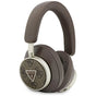 Casti wireless Guess 4G Triangle Logo (GUBHC15P4MRCTW), Bluetooth, ENC Technology, Over-ear, Eco Leather, maro