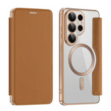 Husa pentru Samsung Galaxy S26 Ultra, Techsuit SmartMag Book Case, albastru