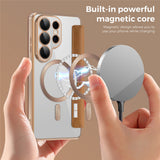 Husa pentru Samsung Galaxy S26 Ultra, Techsuit SmartMag Book Case, albastru