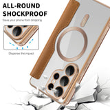 Husa pentru Samsung Galaxy S26 Ultra, Techsuit SmartMag Book Case, albastru