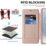 Husa pentru Samsung Galaxy S26 Ultra, Techsuit SmartMag Book Case, albastru