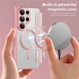 Husa pentru Samsung Galaxy S26 Ultra, Techsuit SmartMag Book Case, albastru