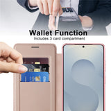 Husa pentru Samsung Galaxy S26 Ultra, Techsuit SmartMag Book Case, albastru