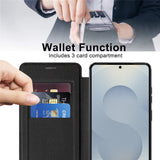 Husa pentru Samsung Galaxy S26 Ultra, Techsuit SmartMag Book Case, albastru