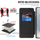 Husa pentru Samsung Galaxy S26 Ultra, Techsuit SmartMag Book Case, albastru