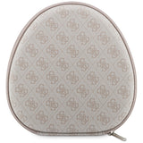 Casti wireless Guess 4G Triangle Logo (GUBHC15P4MRCTP), Bluetooth 5.4, ENC Technology, Over-ear, Eco Leather, roz