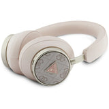 Casti wireless Guess 4G Triangle Logo (GUBHC15P4MRCTP), Bluetooth 5.4, ENC Technology, Over-ear, Eco Leather, roz