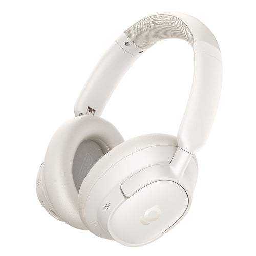 Casti wireless Baseus Bas BH1 NC (A0203702), Bluetooth 6.0, ANC, Hi-Res, 5-Microfon ENC, CloudComfort, Reglabil, alb